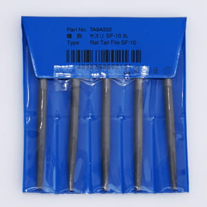 Komplet pilników okrąglych SF-10, 5 szt