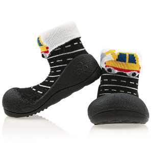 Attipas Lekkie I Antypoślizgowe Buciki Two Style Black 10,8 Cm / 19 Barefoot