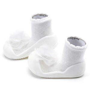 Attipas Lekkie I Antypoślizgowe Buciki Bella White 13,5 Cm / 22,5 Barefoot