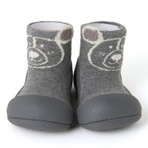 Attipas Lekkie I Antypoślizgowe Buciki Teddy Gray 12,5 Cm / 21,5 Barefoot
