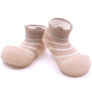 Attipasy Bamboo See Through Bear Beige 13,5 Cm / 22,5 Bambusowa Skarpetka Oddychające