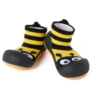Attipas Lekkie I Antypoślizgowe Buciki Bee Yellow 11,5 Cm / 20 Barefoot