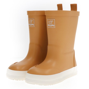 Kalosze Rainboots Mustard Dla Dzieci Z Odblaskiem Lekkie Elastyczne 14 Cm Rozm. 23-24