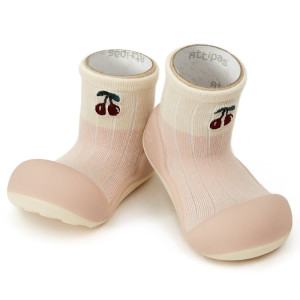 Attipas Lekkie I Antypoślizgowe Buciki Cherry Pink 13,5 Cm / 22,5 Barefoot