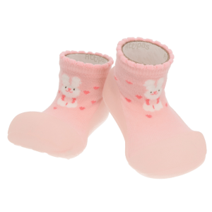 Attipas Lekkie I Antypoślizgowe Buciki Heart Rabbit 12,5 Cm / 21,5 Barefoot
