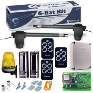 Genius G-Bat 400 + lampa led - Napęd Automat do bramy skrzydłowej