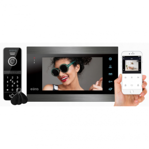 EURA  |wideodomofon| VDP-00C5 - CZARNY |