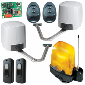CAME FAST PLUS | SPACE ATOMO | + LAMPA LED + ANTENA RADIOWA | zestaw automat napęd do bram skrzydłowych