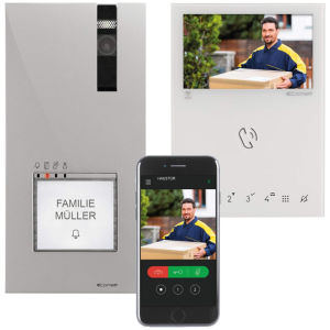 FAAC COMELIT zestaw QUADRA mini WiFi bezsłuchawkowy