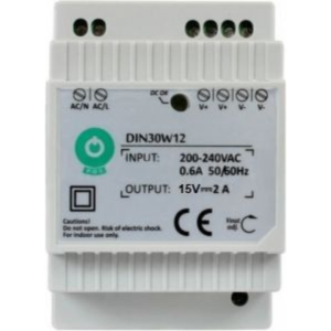 Zasilacz 15V 30W 2A na szynę DIN IP20