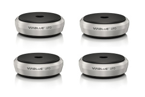 Viablue UFO Absorbers XL Silver - podstawy antywibracyjne