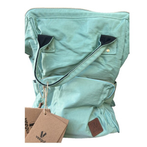 Doctor Style Multipurpose Travel Backpack | Stylish Casual Backpack | Dual Pockets | Spacious & Roomy | Aqua Blue