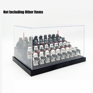 Acrylic Display Case | 3/4 Steps Building Blocks | Minifigures Perspex Model |