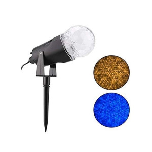 Christmas Projector Lights | LED Flame Projection | Lamp Blue + Warm White | Premium Quality | Safe & Efficient