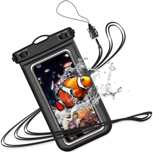 Waterproof Phone Case, Underwater Phone Pouch Dry Bag with Lanyardup to 6.8”