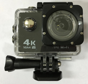 Generic 4K Wi-Fi Action Camera, Ultra HD 16MP Sports Helmet Cam, Remote Control