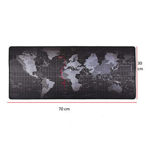90x40/70x30 CM World Map Gaming Mouse Laptop Keyboard Non-Slip Large Desk Mat
