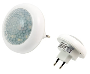 JJ65  LAMPKA NOCNA LED Z CZUJNIKIEM RUCHU ZMIERZCHU