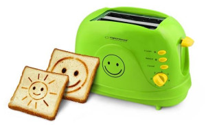 ES144Z TOSTER OPIEKACZ DO KANAPEK GRZANEK 750W DLA DZIECI SMILEY
