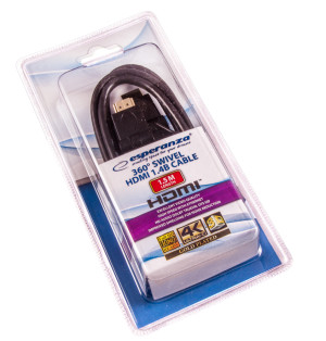 EB196 KABEL HDMI OBROTOWY 1.5M