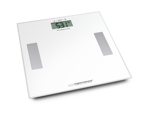 ES132 SHARP CYFROWA WAGA ŁAZIENKOWA LCD biała do 180kg