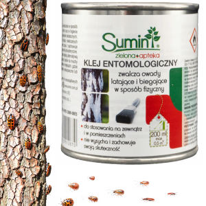 SUM9 KLEJ ENTOMOLOGICZNY SUMIN ZWALCZA LATAJĄCE BIEGAJĄCE OWADY 200ML
