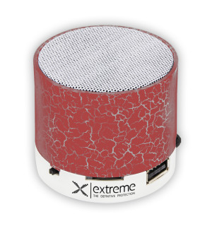 XP101R EXTREME GŁOŚNIK BLUETOOTH FM FLASH CZERWONY