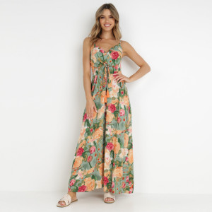 Rochie Verde Caeede, verde, material țesut, Born2be, femei, vară, mărimea S