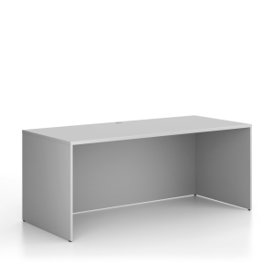 B2B Partner Biurko FRAME, 180x80 cm, szary