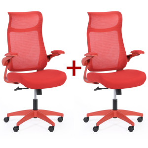 B2B Partner Bürosessel LUCKY 1+1 GRATIS, rot