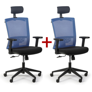B2B Partner Bürostuhl FELIX, 1+1 GRATIS, blau