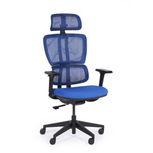 B2B Partner Bürostuhl KELLY, blau
