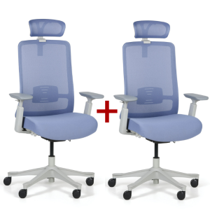 B2B Partner Bürostuhl MARRY 1+1 GRATIS, blau