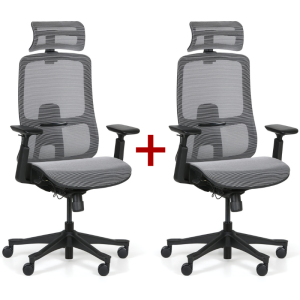 B2B Partner Bürostuhl MIA 1+1 GRATIS, grau