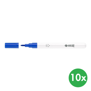 B2B Partner Farbmarker MemoBe, 10 Stk., blau