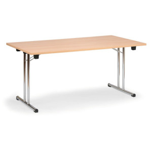 B2B Partner Klapptisch FOLD, 160x80 cm, Buche