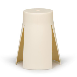 B2B Partner Kunststoffhocker RIKO, beige