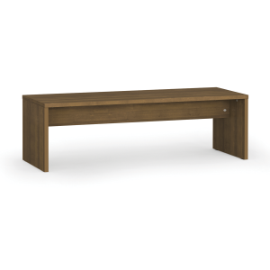 B2B Partner Umkleidebank, 1500 mm, Nussbaum