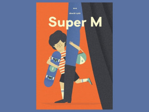 PRZECENIONE_Super M - Dawid Ryski - książka na Dzień Matki, znakomite ilustracje