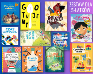 MĄDRY PRZEDSZKOLAK - pakiet 11 książek dla dzieci 5+ z rabatem 35% + kurier gratis!