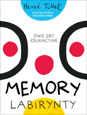 MEMORY LABIRYNTY - dwie kreatywne gry dla młodszych i starszych, pobudzające pamięć, wyobraźnię i koncentrację - Herve Tullet