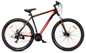 Rower górski MTB 29 cali Shimano Aluminium Lekki 7 biegów Amortyzator Hamulce tarczowe Rama L 21 cali Tatra Bikes Horizon czarny