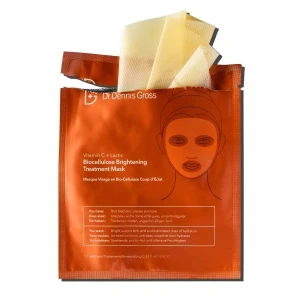 Dr Dennis Gross C+ Collagen Biocellulose Brightening Treatment Mask 4 St