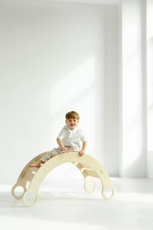 Duży bujak drewniany dla Dzieci | produkty Montessori | polski produkt