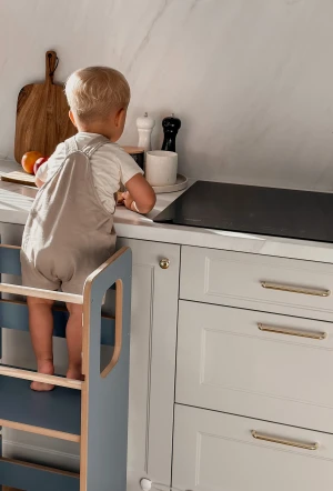 Kitchen Helper SLIM M Double błękitny