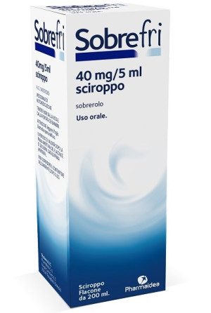 Sobrefri Sciroppo Mucolitico Tosse Grassa Senza Zucchero 2 Anni+ 200 Ml
