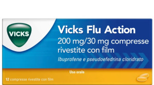 Vicks Flu Action 200+30 mg 12 Compresse