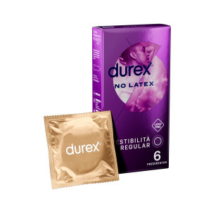 Durex No Latex Profilattici 6 Pezzi