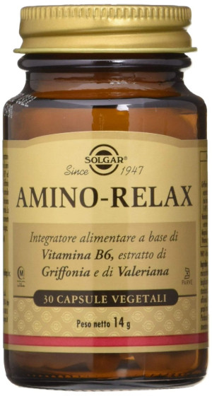 Solgar Amino Relax 30 Capsule Vegetali