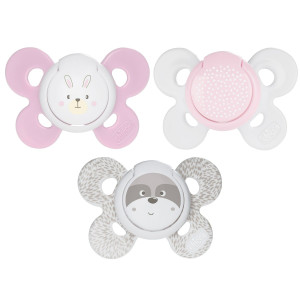 Chicco Succhietto Comfort Girl Silicone 2 Pezzi